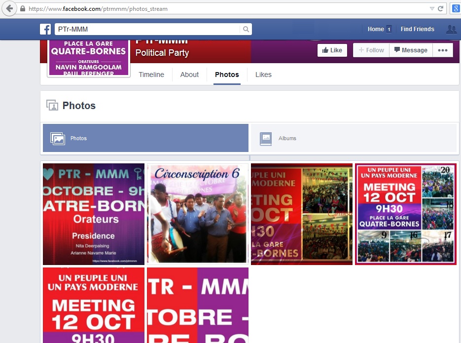 Article : Ile Maurice: meetings et bataille des foules!