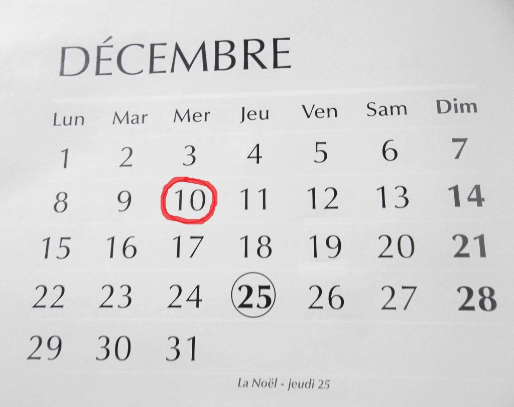 Article : Le 10 décembre