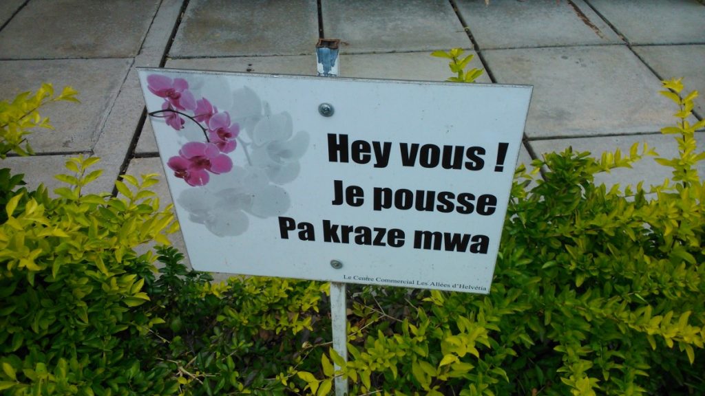 Article : Ile Maurice : parol kreol