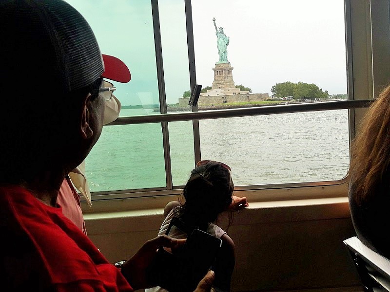 La traversée en ferry de Manhattan :-)