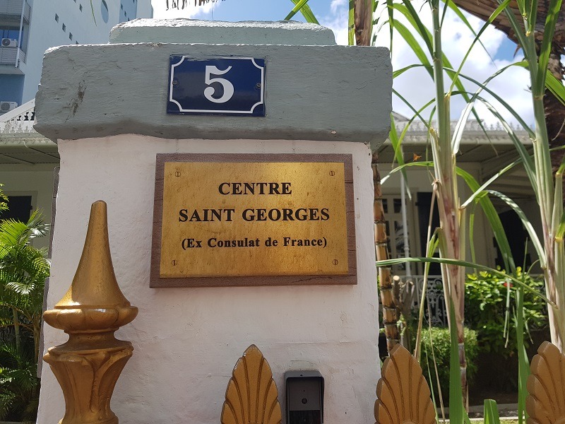 Ex Consulat de France, rue St Georges.